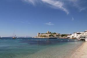 castelo de bodrum na turquia foto