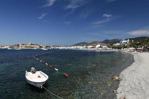 cidade de bodrum na turquia foto