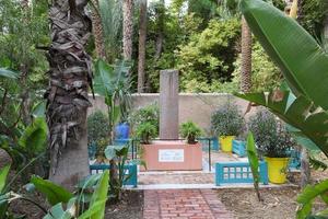 jardim majorelle em marrakech, marrocos foto