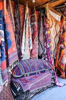 tapetes tradicionais turcos em goreme, nevsehir, turquia foto