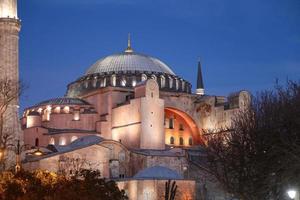 museu hagia sophia na cidade de istambul, turquia foto