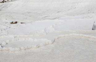 travertinos em pamukkale foto