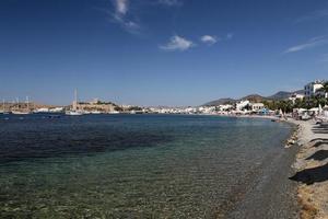 cidade de bodrum na turquia foto