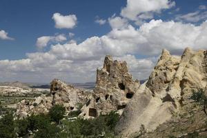 formações rochosas na capadócia, turquia foto