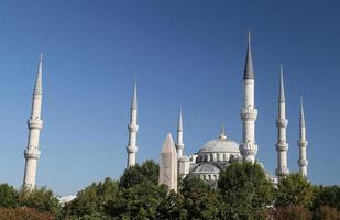 mesquita azul sultanahmet em istambul foto