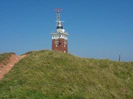 a ilha de helgoland foto