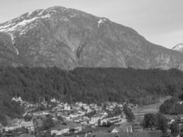 eidfjord na noruega foto