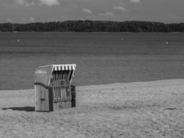 cidade de eckernfoerde no mar báltico foto