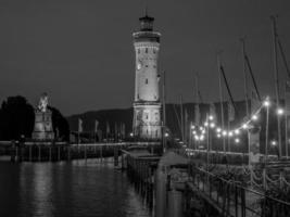 a cidade bávara de lindau foto