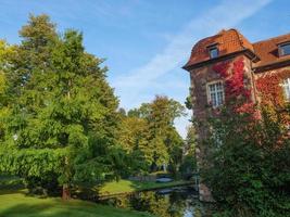 o castelo de velen em westphalia foto