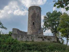 nas montanhas baixas de hessen foto