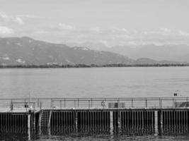 a cidade bávara de lindau foto