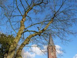 o castelo de velen em westphalia foto