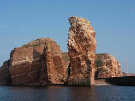 a ilha de helgoland foto