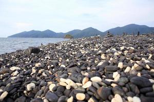 seixo na ilha, ilha lipe, tailândia foto