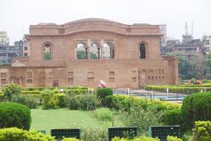 dhaka bangladesh 23 de março de 2022, vista de alto ângulo da velha lalbagh kella foto