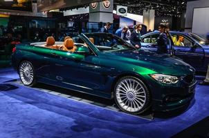 frankfurt - setembro 2015 bmw alpina d4 biturbo apresentado na iaa em foto