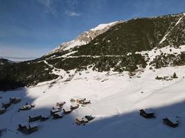 inverno em malbun, liechtenstein foto