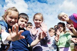 crianças pré-escolares foto