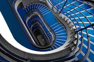 escada azul foto