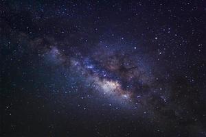Via Láctea, fotografia de longa exposição foto