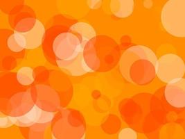 círculos laranja abstratos com fundo laranja escuro foto