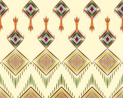 padrão de arte ikat roupas asiáticas africanas nativas americanas imprime fundo abstrato foto