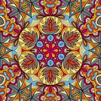 arte batik de mandala de fundo de padrão de luxo por hakuba design 1 foto