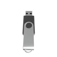 unidade flash usb isolada no fundo branco foto