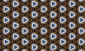 caleidoscópio de padrão de mosaico multicolorido. fundo, textura. ilustração de alta qualidade foto