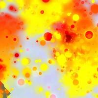 fundo abstrato colorido com tintas e bolhas Foto gratuita