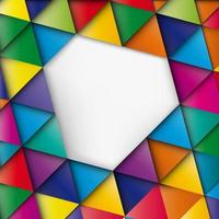 abstrato geometriabstract fundo de mosaico geométrico feito de triângulos coloridos, vector design pattern texture.c fundo de mosaico feito de triângulos coloridos, vector design textura padrão sem emenda. foto