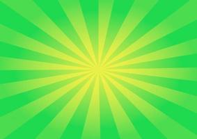 padrão de luz abstrato verde e amarelo sunburst ou fundo de raios de sol. raios. ilustração vetorial. foto