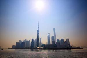 skyline de shanghai foto