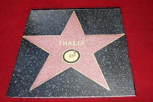 los angeles, 5 de dezembro - thalia star on the wof na thalia hollywood Walk of Fame cerimônia de estrelas no hotel w hollywood em 5 de dezembro de 2013 em los angeles, ca foto