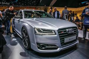 frankfurt - setembro de 2015 audi s8 plus apresentado na iaa internacional foto