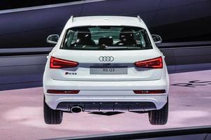 frankfurt - setembro 2015 audi rs q3 apresentado na iaa international foto