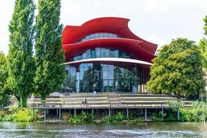 potsdam, brandenburg alemanha 23.07.2018 teatro hans otto em potsdam foto