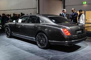 frankfurt - setembro de 2015 bentley mulsanne startech apresentado na ia foto