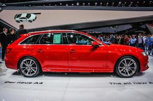 frankfurt - setembro de 2015 audi a4 3.0 tdi quattro apresentado na iaa foto