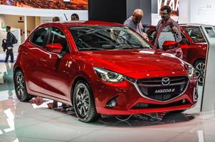 frankfurt - setembro de 2015 mazda2 apresentado na iaa international mot foto