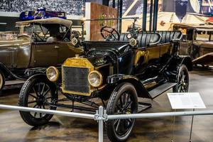 sinheim, alemanha - maio 2022 preto cabrio ford modelo t speedster 1912 foto