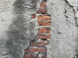 fundo de textura de parede de concreto grunge bloco de tijolo velho. parede de tijolos vintage de perto foto