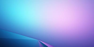 renderização 3D de fundo geométrico abstrato roxo e azul. cena para publicidade, tecnologia, vitrine, banner, cosmético, moda, negócios, metaverso, cyber. ilustração de ficção científica. exibição do produto foto