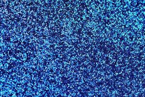 textura de glitter azul foto