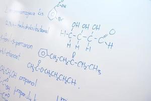 estrutura química da molécula no javali foto