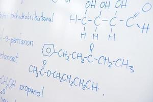 estrutura química da molécula no javali foto