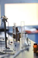 laboratório de ciências e química da escola foto