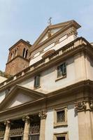 grande igreja no centro de roma, itália. foto