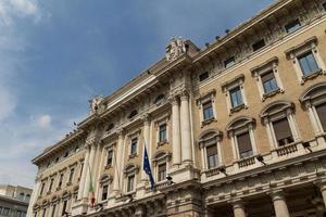 Roma, Itália. detalhes arquitetônicos típicos da cidade velha foto